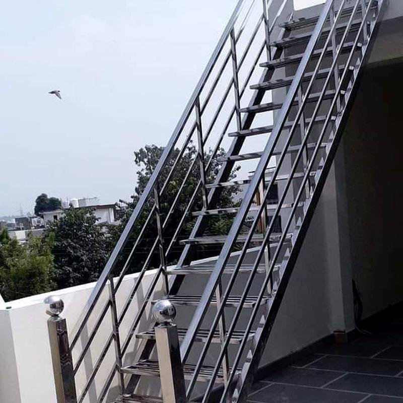 S s railing sted steps